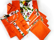 Cargar imagen en el visor de la galería, Decoración completa de cocina-comedor: Naranja / Frutas y flores