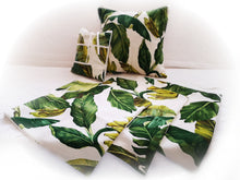 Cargar imagen en el visor de la galería, Decoración completa de salón: Hojas de Platanera / Blanco
