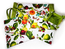 Cargar imagen en el visor de la galería, Decoración completa de cocina-comedor: Frutas y flores / Verde
