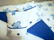 Cargar imagen en el visor de la galería, Decoración de dormitorio : estampado Ositos / Azul
