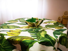 Cargar imagen en el visor de la galería, Decoración completa de salón comedor: Hojas de Platanera / Verde
